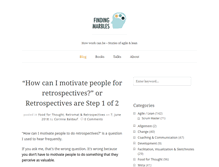 Tablet Screenshot of finding-marbles.com